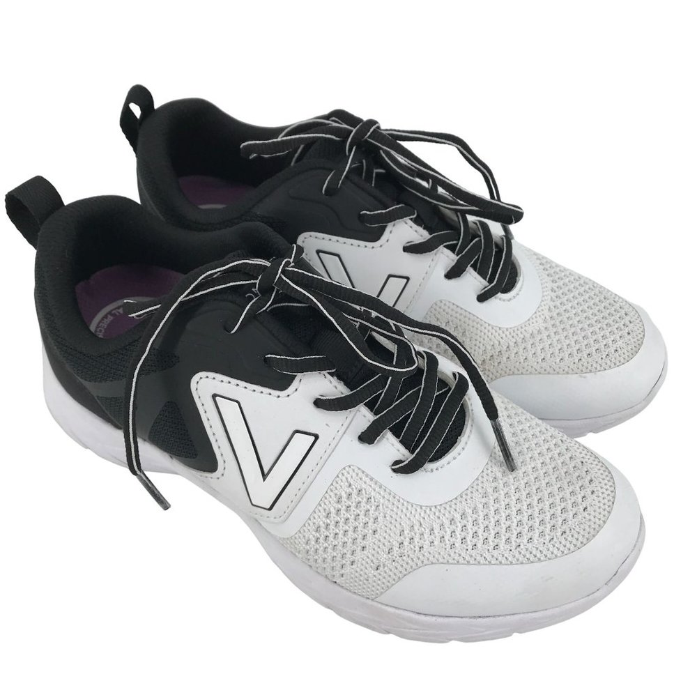 Ryka Vionic Womens Energy White Anatomical Precise-Return Active Sneaker Sz 7.5 - Picture 1 of 7